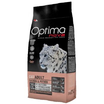 OPTIMA nova cat GF ADULT salmon potato 2 kg