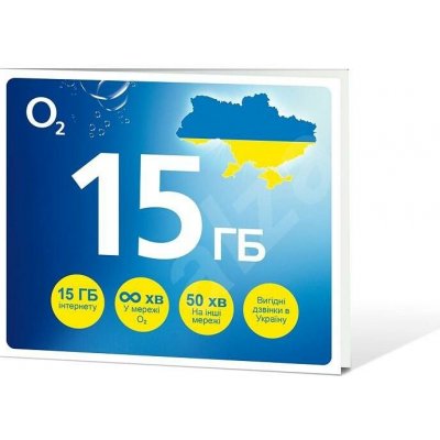 SIM karta O2 s tarifem GO na den - kredit 50 Kč – Zboží Živě