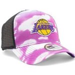 New Era 9FORTY A-Frame Trucker NBA Cloud All Over Print Trucker Los Angeles Lakers Purple – Zboží Mobilmania