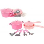 Mikro Trading Sada nádobí růžová 18 m+ 9 ks – Zboží Dáma