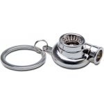 Přívěsek na klíče turbo chromové – Zboží Dáma