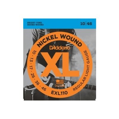 D'ADDARIO EXL110 Regular Light - .010 - .046 – Zboží Mobilmania