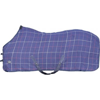 HKM Deka stájová Waffle look deep blue – Sleviste.cz