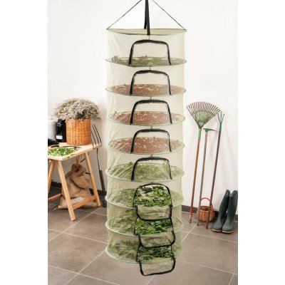 Sušicí síť Clever Grow Max zelená se zipem 8 pater – Zboží Dáma