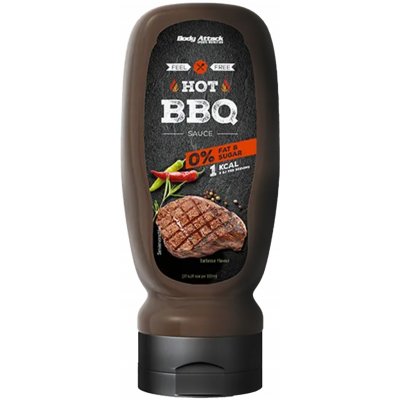 Body Attack Hot BBQ Sauce 320 ml – Zboží Dáma