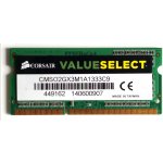 Corsair SODIMM DDR3 2GB 1333MHz CL9 CMSO2GX3M1A1333C9 – Zboží Mobilmania