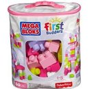 Mega Bloks First Builders Big Building bag 80ks růžový