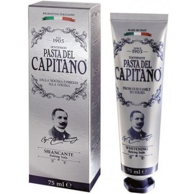 Pasta Del Capitano CAPITANO 1905 WHITENING premium bělící 75 ml – Hledejceny.cz