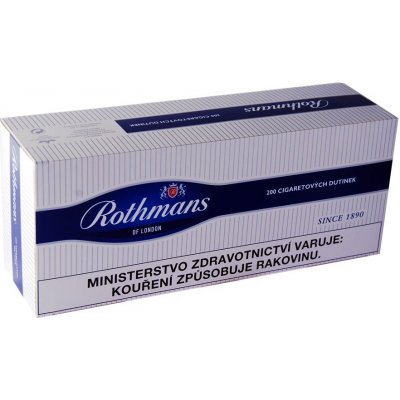 Rothmans blue cigaretové dutinky 200 ks – Zbozi.Blesk.cz