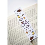 Ilustrovaná záložka do knihy Jarní den – jarní motiv, český design – Zboží Dáma