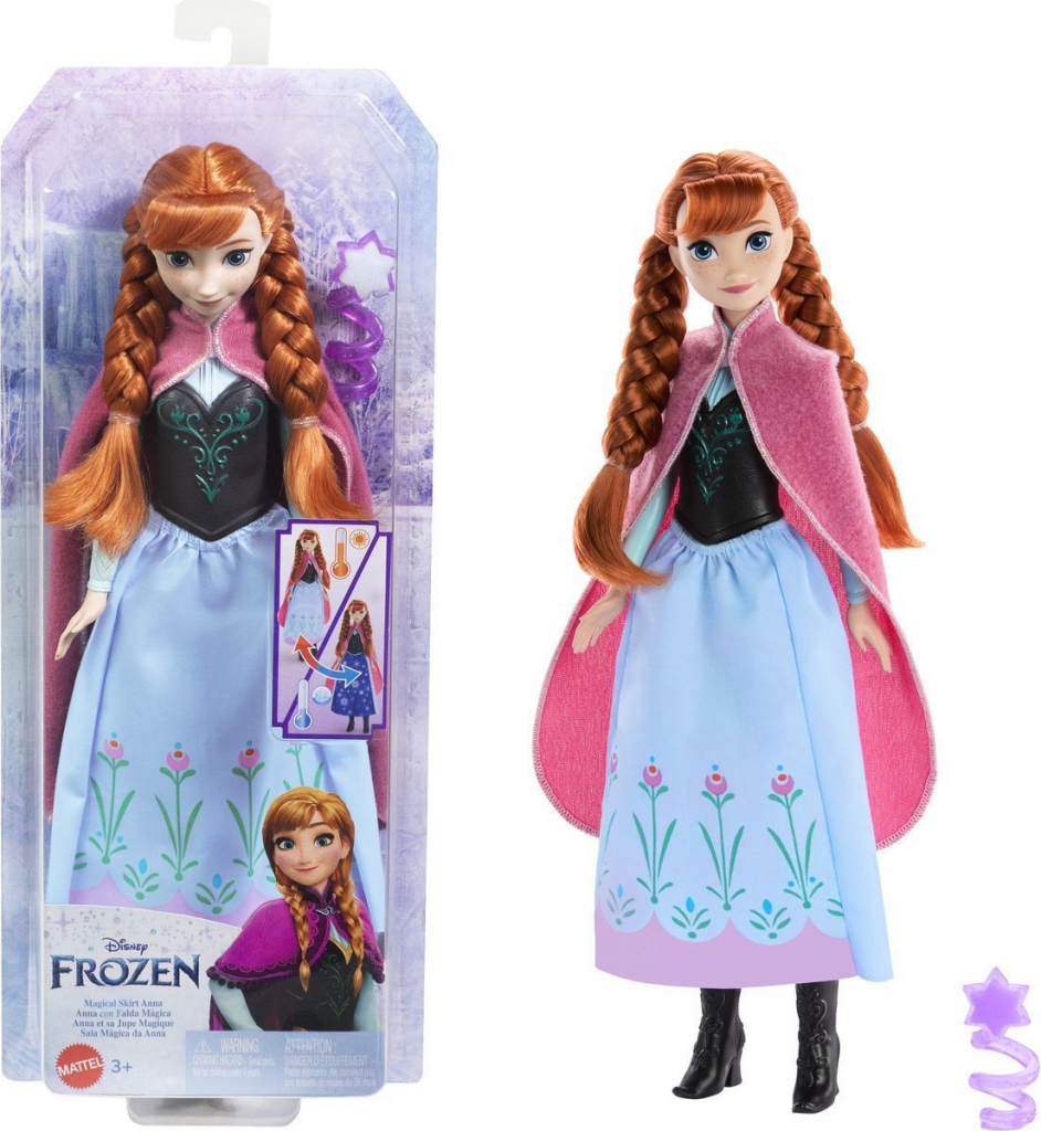 Mattel Frozen Anna s magickou sukní