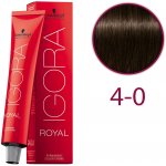 Schwarzkopf Igora Royal přírodní středně hnědá 4-0 60 ml – Hledejceny.cz
