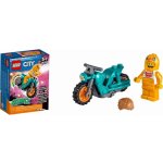 LEGO® City 60310 Motorka kaskadéra Kuřete – Zboží Mobilmania