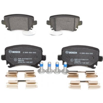 Sada brzdových destiček, vždy 4 kusy v sadě BOSCH 0 986 494 595 (0986494595) – Zbozi.Blesk.cz