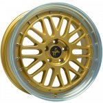 Keskin KT22 8x18 5x112 ET45 gold lip polished – Hledejceny.cz