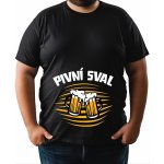 Fajntričko Pivní tričko Pivní sval černá – Zboží Dáma