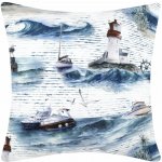 Darré Perkálový bavlna Volání moře GOTS 40 x 40 cm – Sleviste.cz