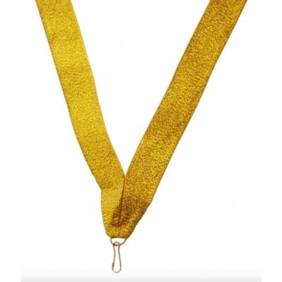 DCH Široká stuha s klipem - Zlatá – Zboží Mobilmania