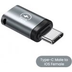 Redukce Alloy grey Lightning -> USB-C – Zboží Živě