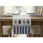 Mybesthome Velikonoční ubrus běhoun PISANKA 38x140 cm – Hledejceny.cz