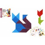 Teddies Mozaika dřevo 64 ks – Zboží Dáma