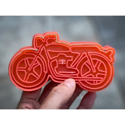 TVOŘÍTKO Motorka II - vykrajovátko – Hledejceny.cz