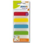 Hopax Stick'n Clearnote - samolepicí proužky - 38 × 51 mm, 4 barvy × 6 ks – Hledejceny.cz