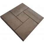Báča Beton plošná protiskluzová Prkna 30 x 30 x 3 cm 20559_TMA2 tmavě hnědá 1 ks – Sleviste.cz