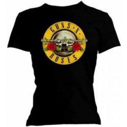 Dámské Tričko Classic Bullet Logo Guns N' Roses