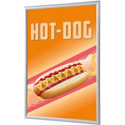Jansen Display Set klaprámu A1, Hot Dog, francouzština, 625 x 872 mm – Sleviste.cz