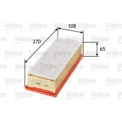 VALEO Vzduchový filtr 585349 – Hledejceny.cz
