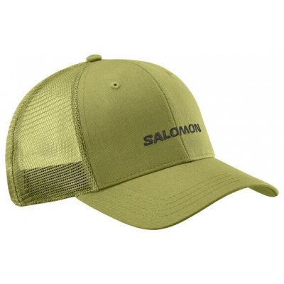 Salomon Logo Trucker Cap 28372 cardamon seed – Zboží Mobilmania