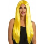 Fiestas Guirca Fiestas Španělsko Paruka dlouhá žlutá – Zboží Dáma