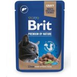 Brit Premium Cat Pouches Liver for Sterilized 100 g – Hledejceny.cz