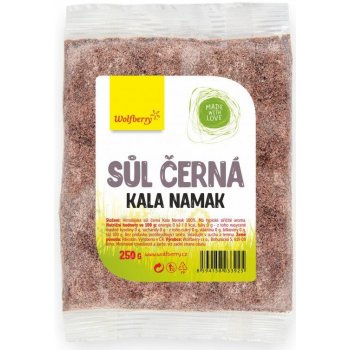 Wolfberry himalájská sůl černá Kala Namak jemná 250 g