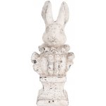 Bílá antik cementová busta králík 11*8*24 cm – Hledejceny.cz