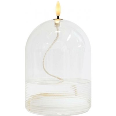 SIRIUS LED olejová lampa Dea, Ø 11 × 15 cm, čirá – Hledejceny.cz
