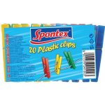 Spontex Kolíčky na prádlo plastové 20 ks – Zboží Dáma