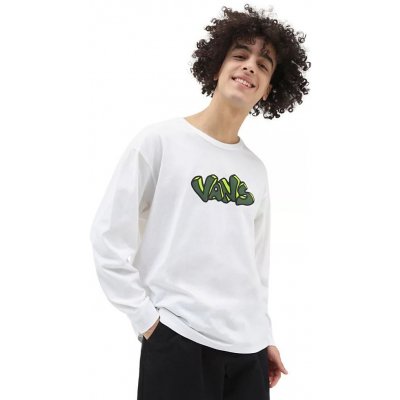 Vans Off The Wall Graphic Loose LS White
