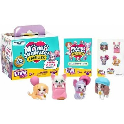 Little Live Pets Rodina Mama Surprise – Adopční balíček – Sleviste.cz