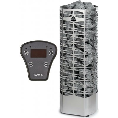 Narvi Kota Saana 9,0 kW steel – HobbyKompas.cz