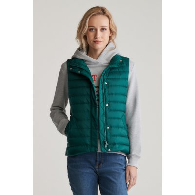 Gant Light Down Vest Deep Forest – Zboží Dáma