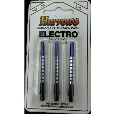Harrows Electro modré, hliníkové, dlouhé 47mm – Zboží Dáma