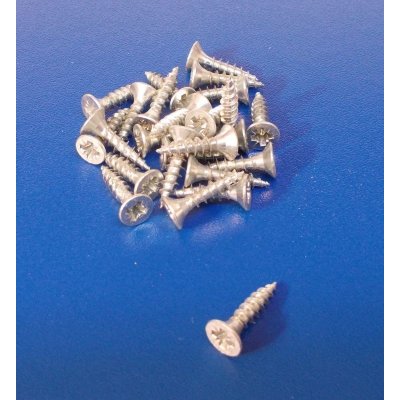 Vrut do dřeva se z.hl. zinek bílý 3,5x16 mm bal.=1000ks – Hledejceny.cz
