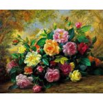 Norimpex diamantové malování Bohatá kytice 30 x 40 cm – Hledejceny.cz