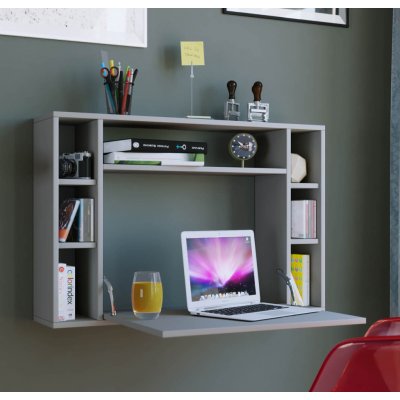 VCM Vyklápěcí stůl na laptop Wandila černá – Zboží Dáma