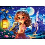Castorland Princezna a sova 120 dílků – Zboží Dáma