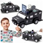 Trezor Pokladnička Auto na mince Bankovky na PIN kód – Zbozi.Blesk.cz