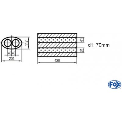 FOX UNI-D52542070 – Hledejceny.cz