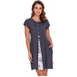 Dn-nightwear TCB.9703 dámská noční košile šedá – Zboží Mobilmania